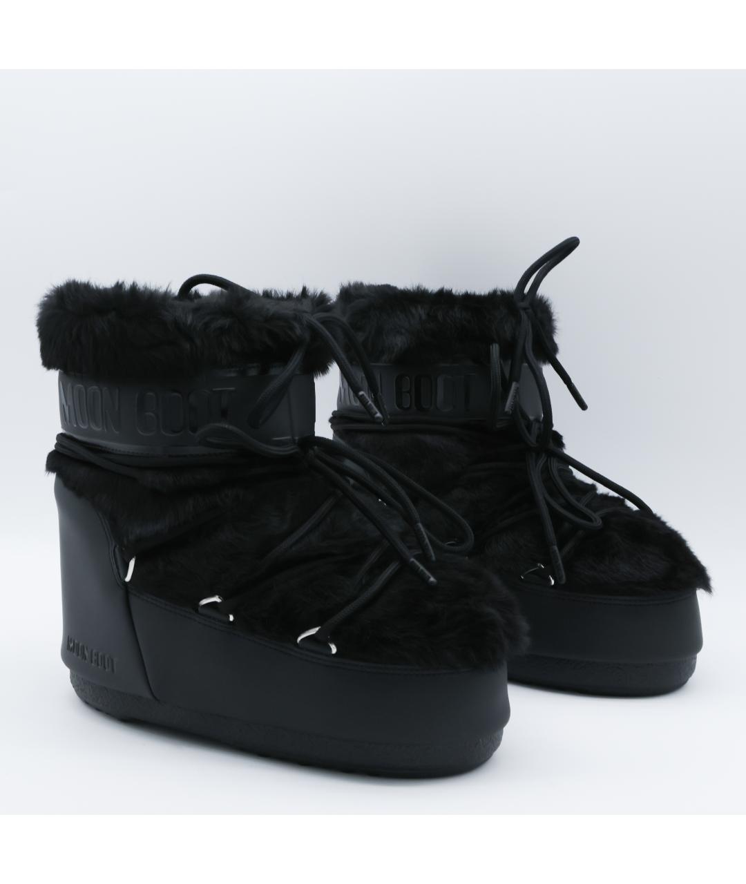 MOON BOOT Черные сапоги, фото 2