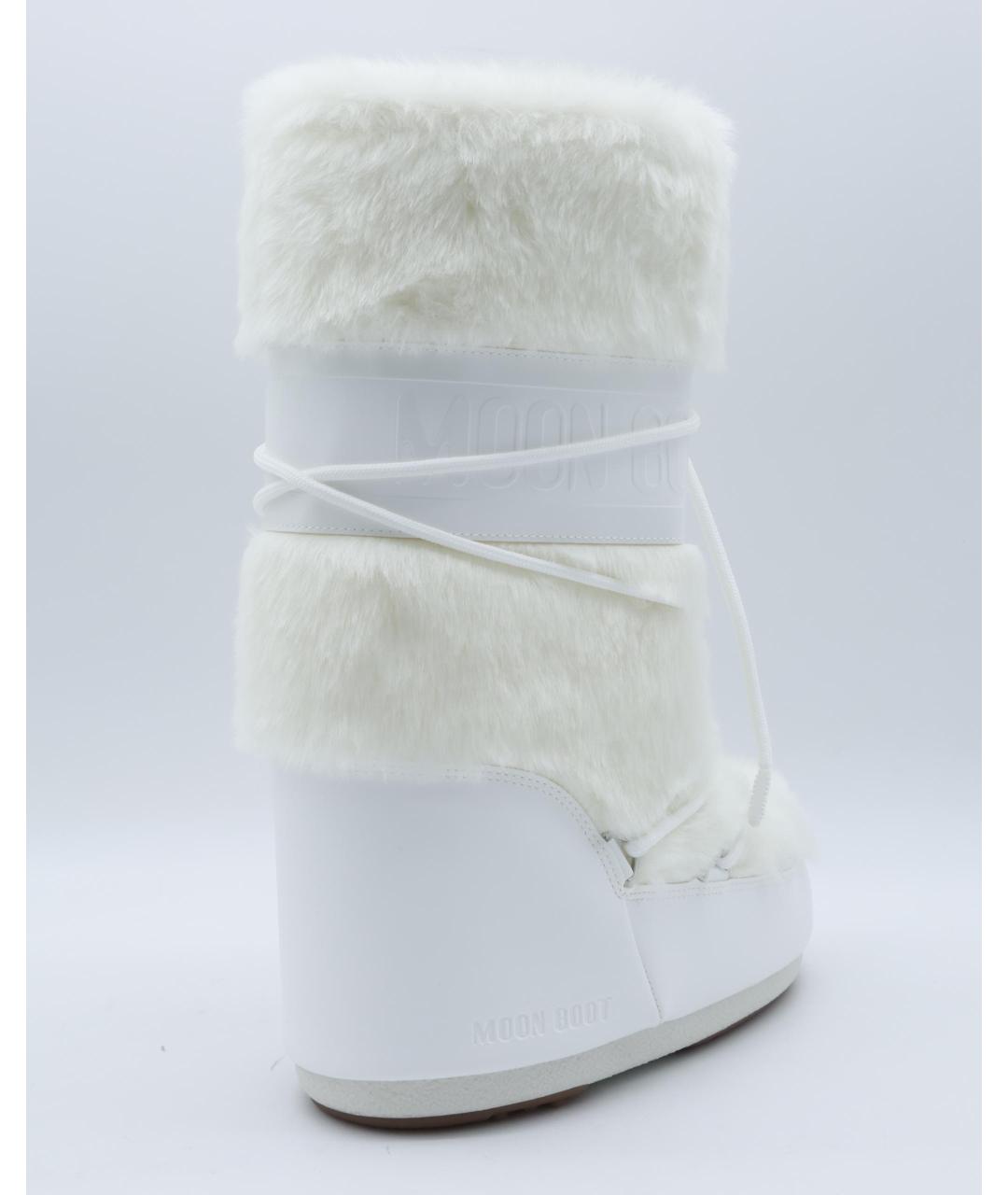 MOON BOOT Белые сапоги, фото 3