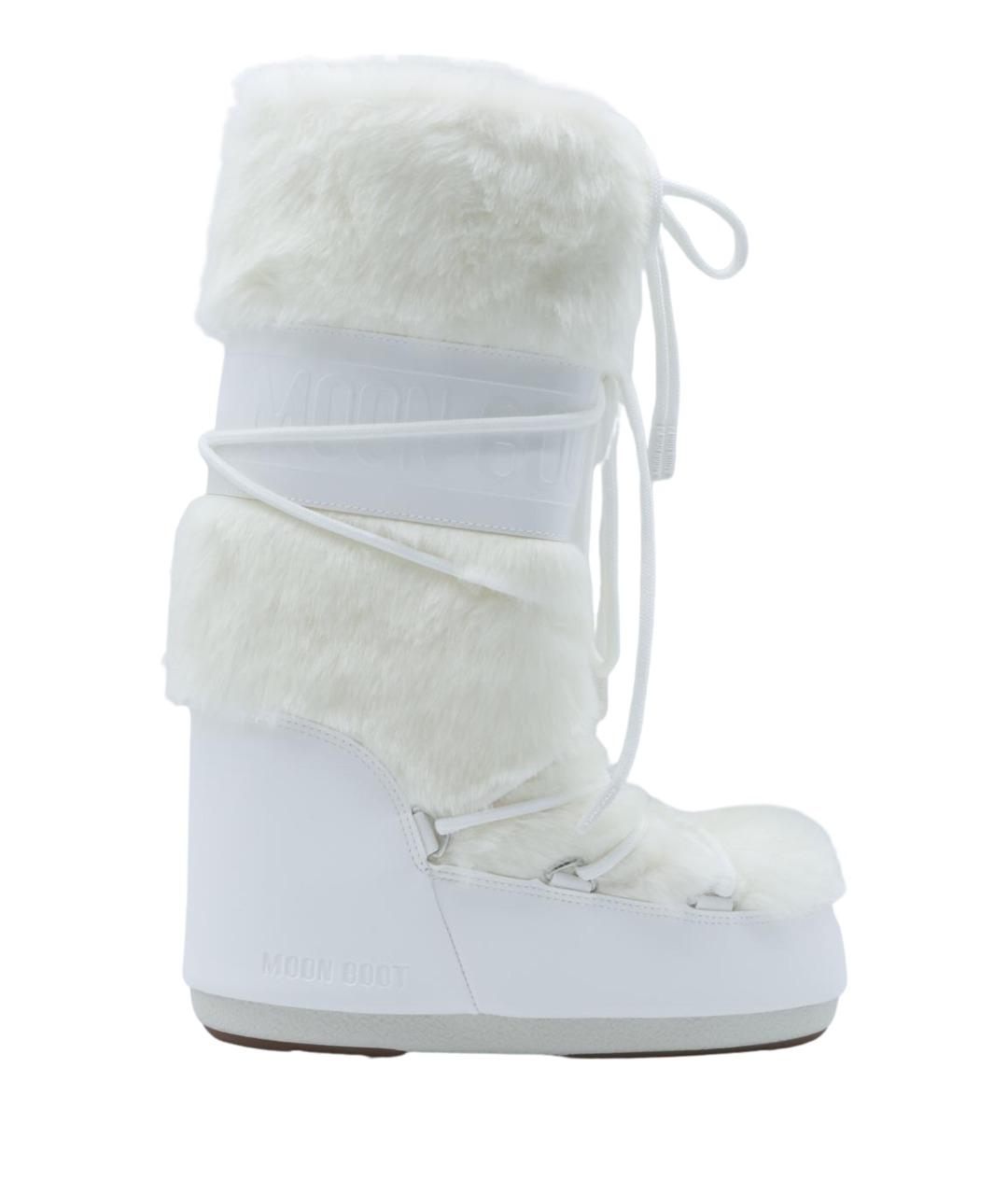 MOON BOOT Белые сапоги, фото 1