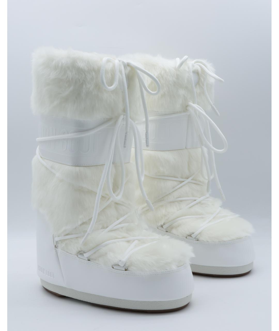 MOON BOOT Белые сапоги, фото 2