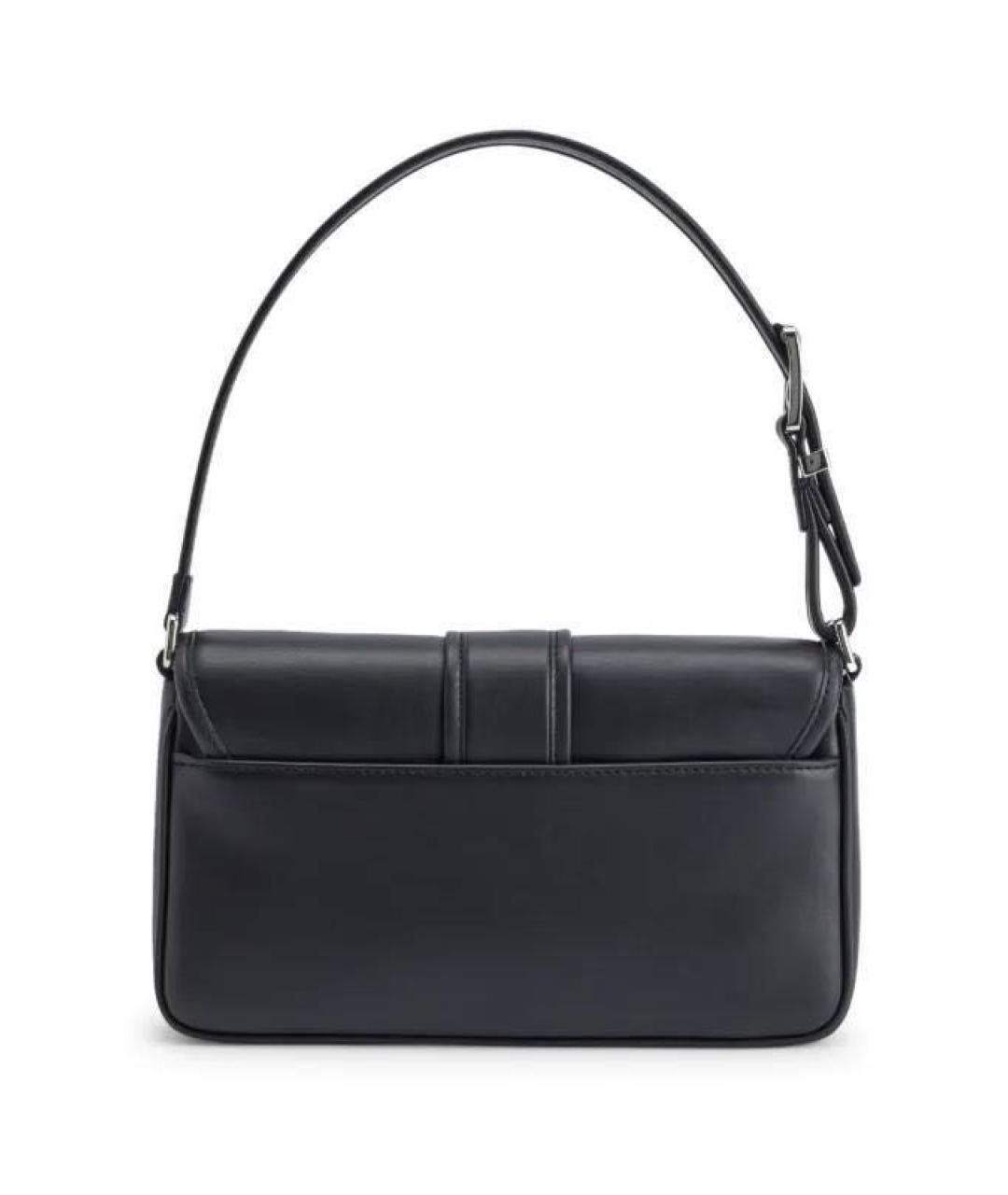 MICHAEL KORS Черная кожаная сумка с короткими ручками, фото 2
