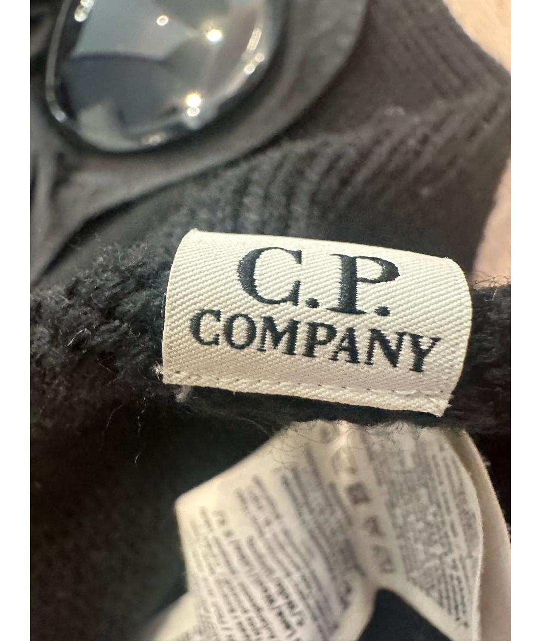 CP COMPANY Черная шерстяная шапка, фото 3