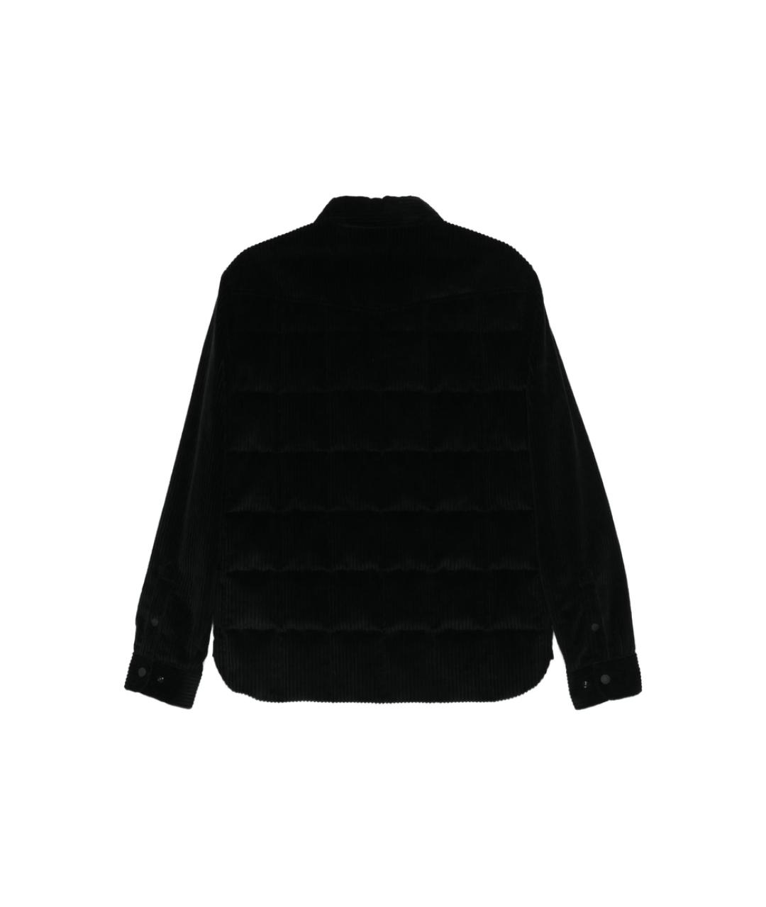 MONCLER GRENOBLE Черная полиэстеровая куртка, фото 3