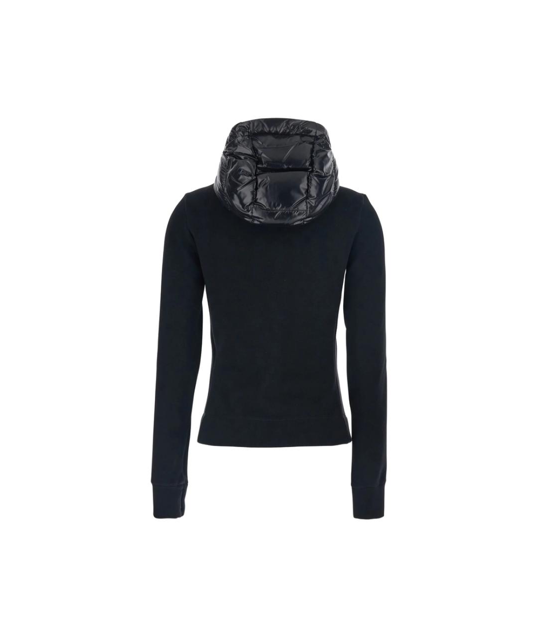 MONCLER GRENOBLE Черная полиэстеровая куртка, фото 2