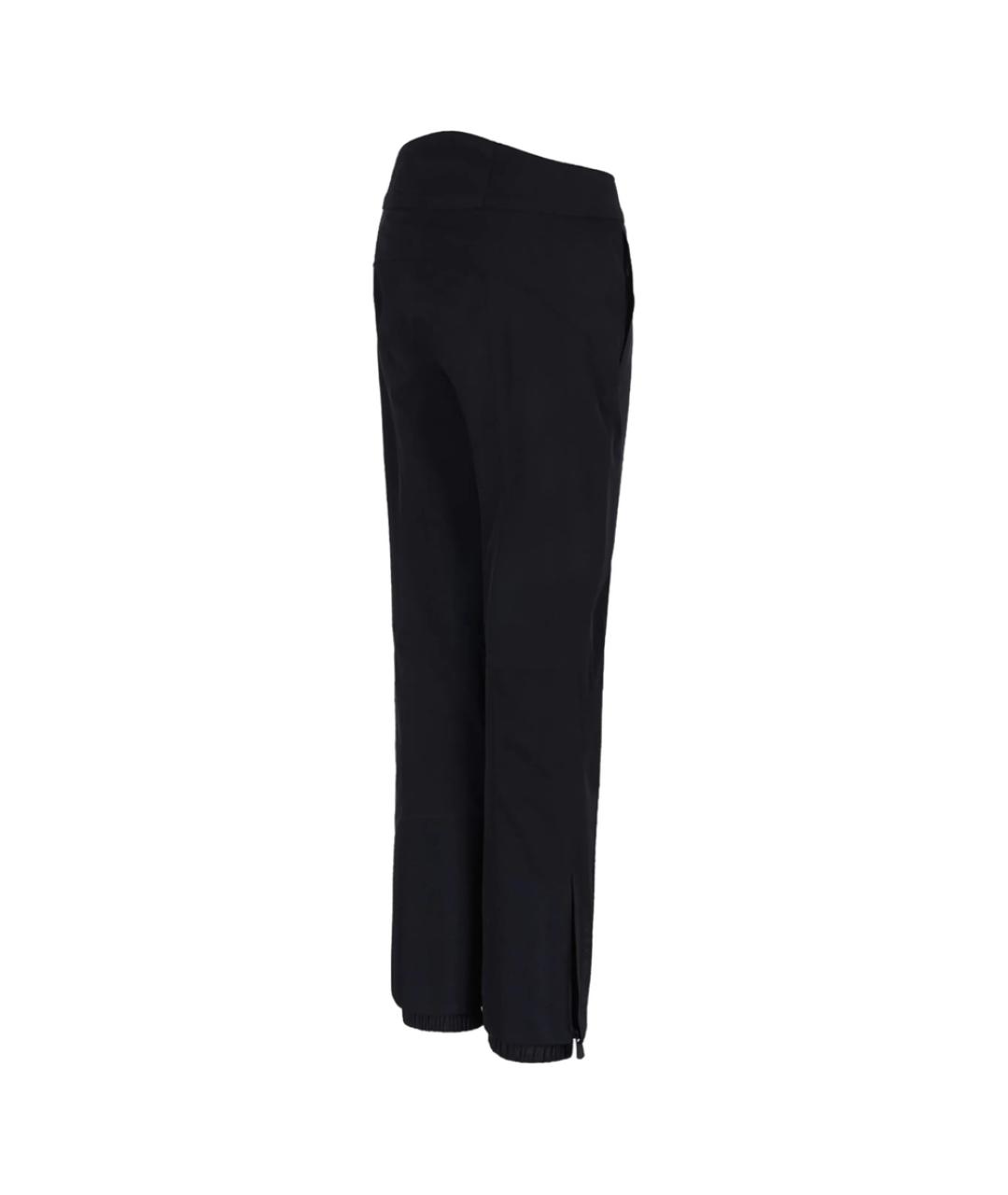 MONCLER GRENOBLE Черные полиэстеровые спортивные брюки и шорты, фото 4