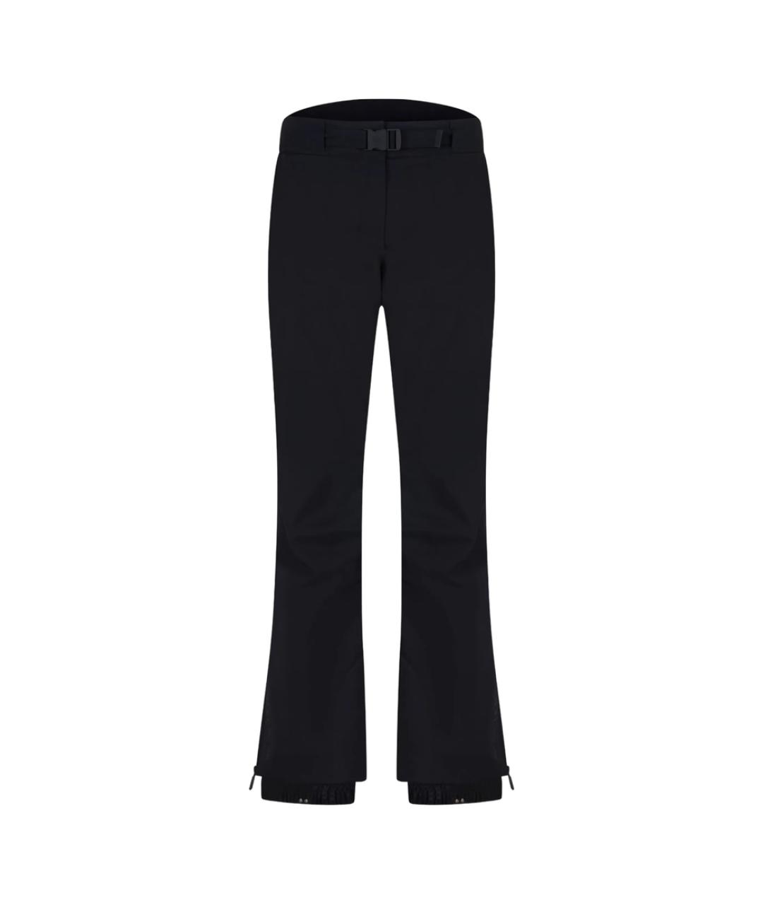 MONCLER GRENOBLE Черные полиэстеровые спортивные брюки и шорты, фото 5