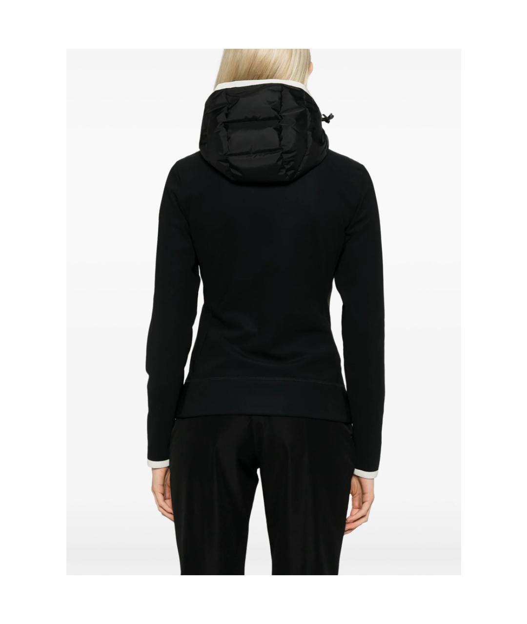 MONCLER GRENOBLE Черная полиэстеровая куртка, фото 2