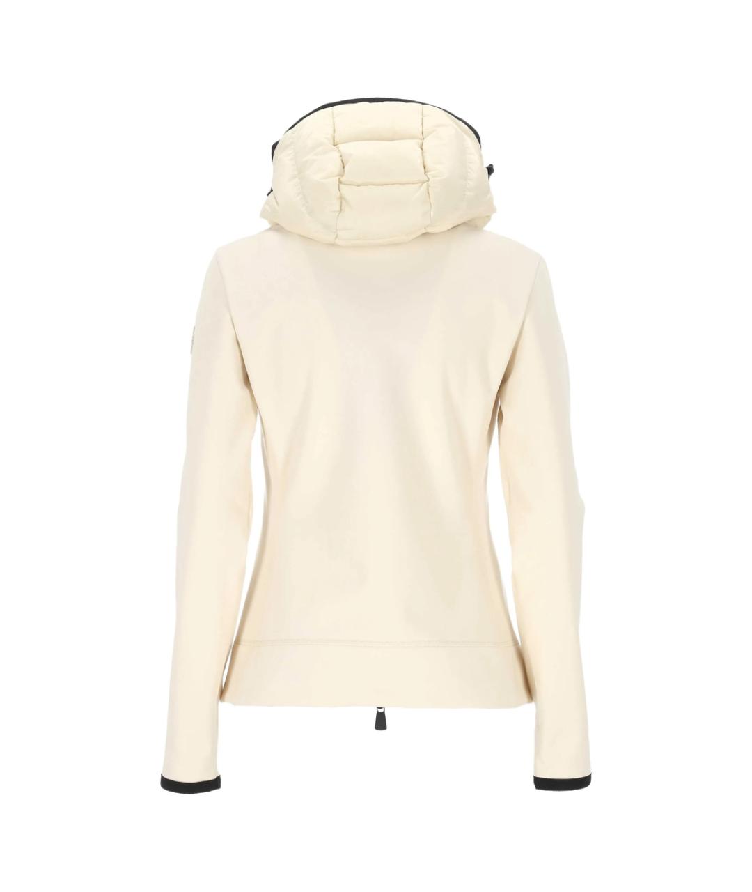 MONCLER GRENOBLE Бежевая полиамидовая куртка, фото 3