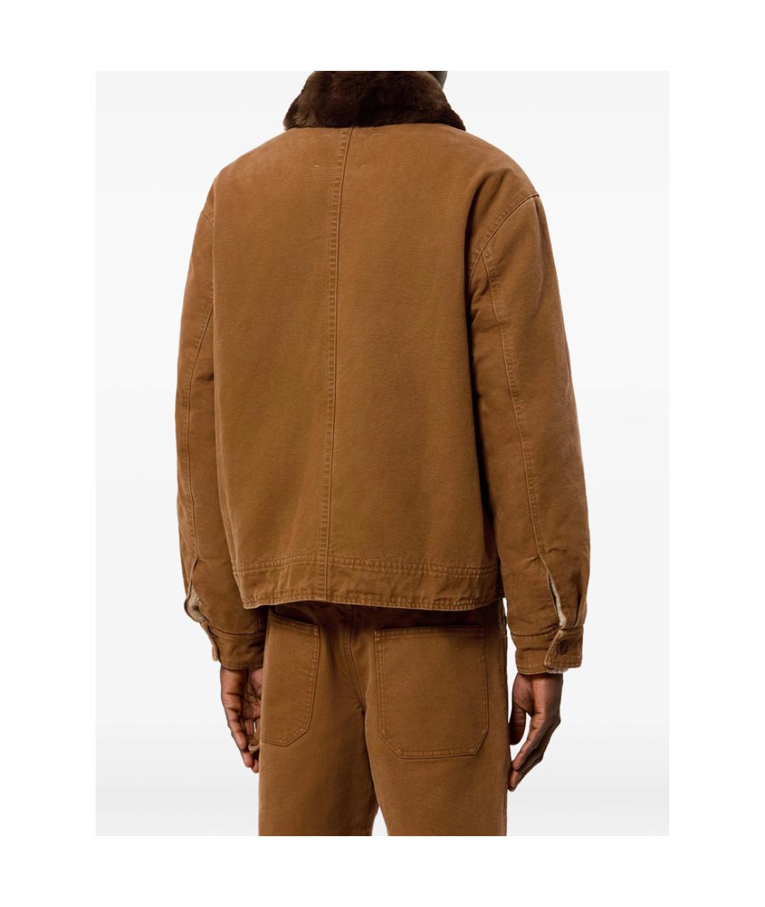 ISABEL MARANT Коричневая полиэстеровая куртка, фото 2
