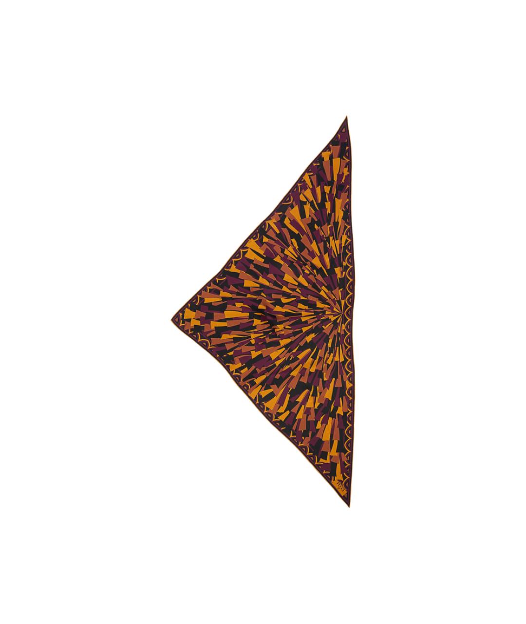 PUCCI Мульти шелковый шарф, фото 1