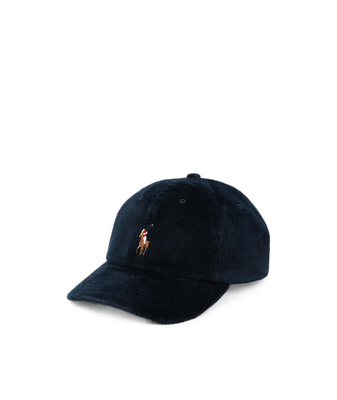 RALPH LAUREN Синяя хлопковая кепка, фото 1
