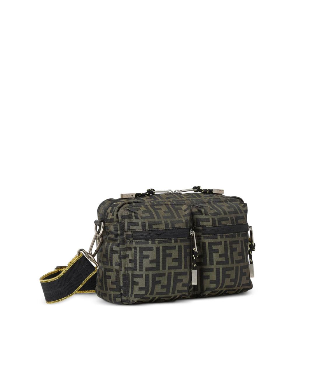 FENDI Мульти жаккардовая сумка на плечо, фото 5
