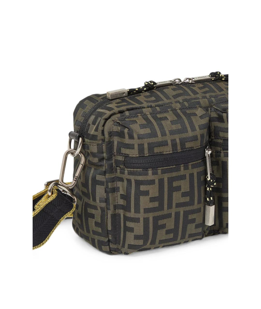 FENDI Мульти жаккардовая сумка на плечо, фото 2
