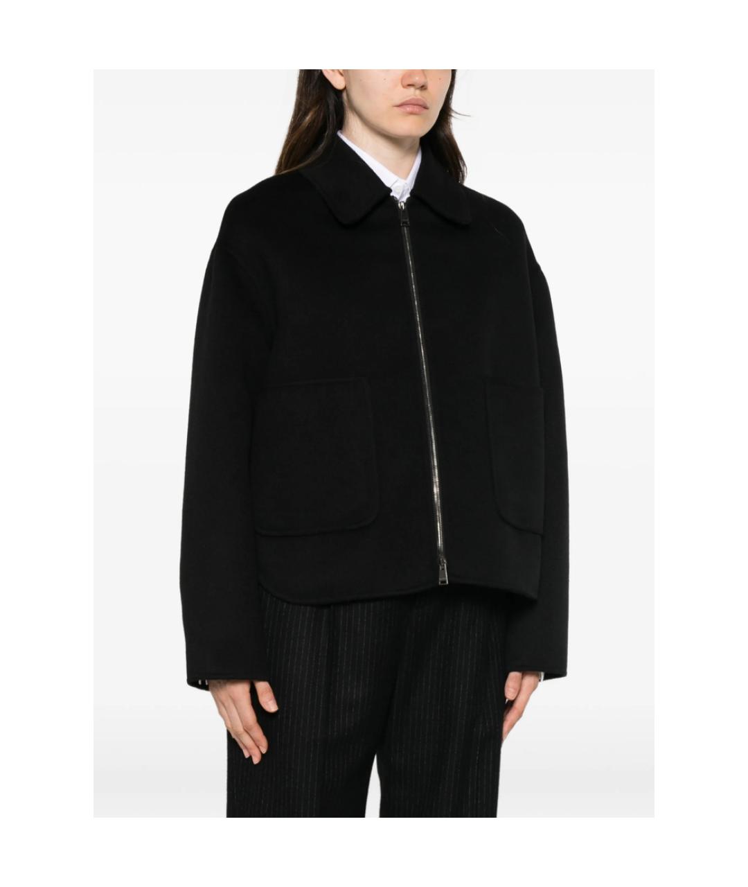 FENDI Черная шерстяная куртка, фото 2