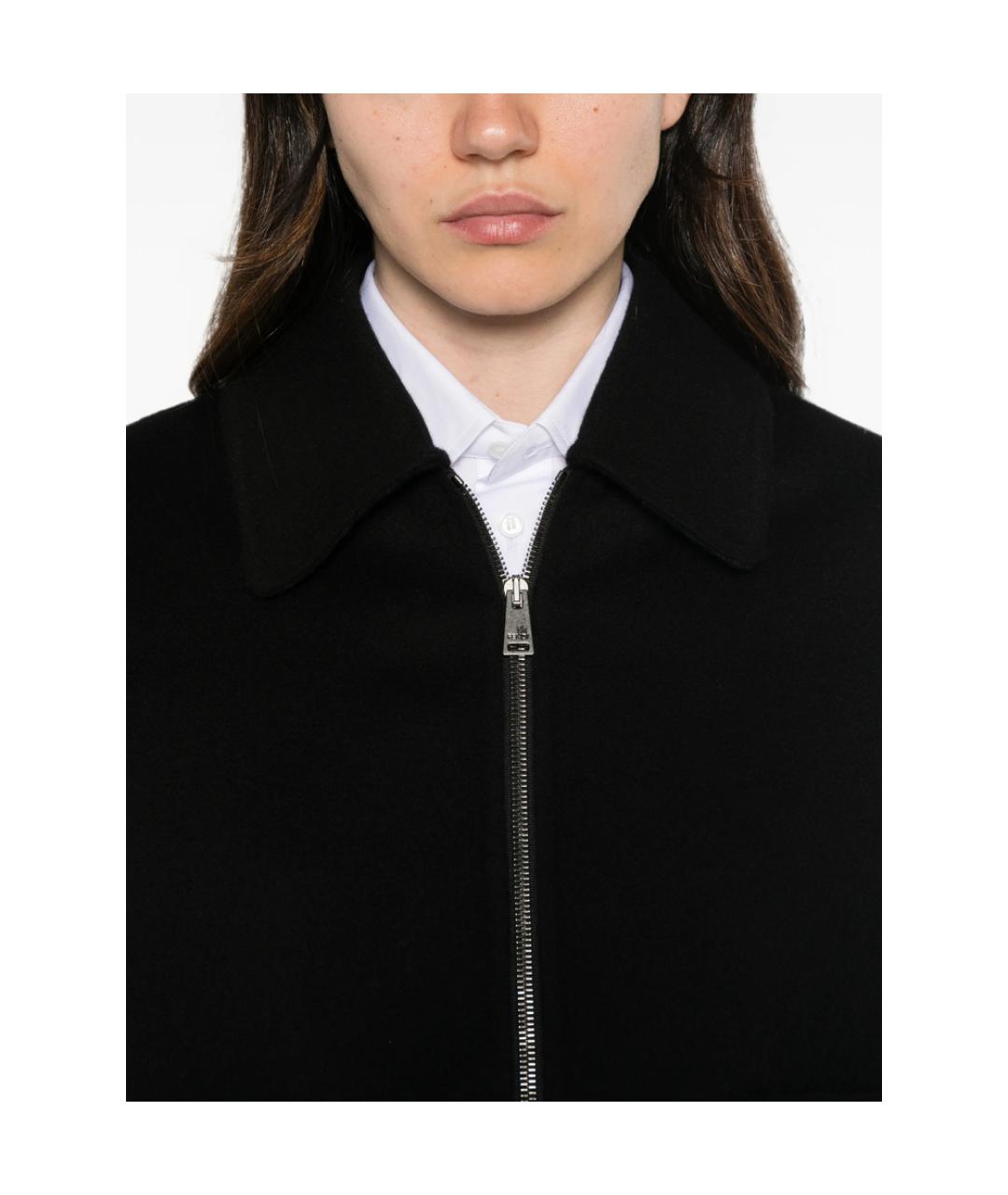 FENDI Черная шерстяная куртка, фото 3