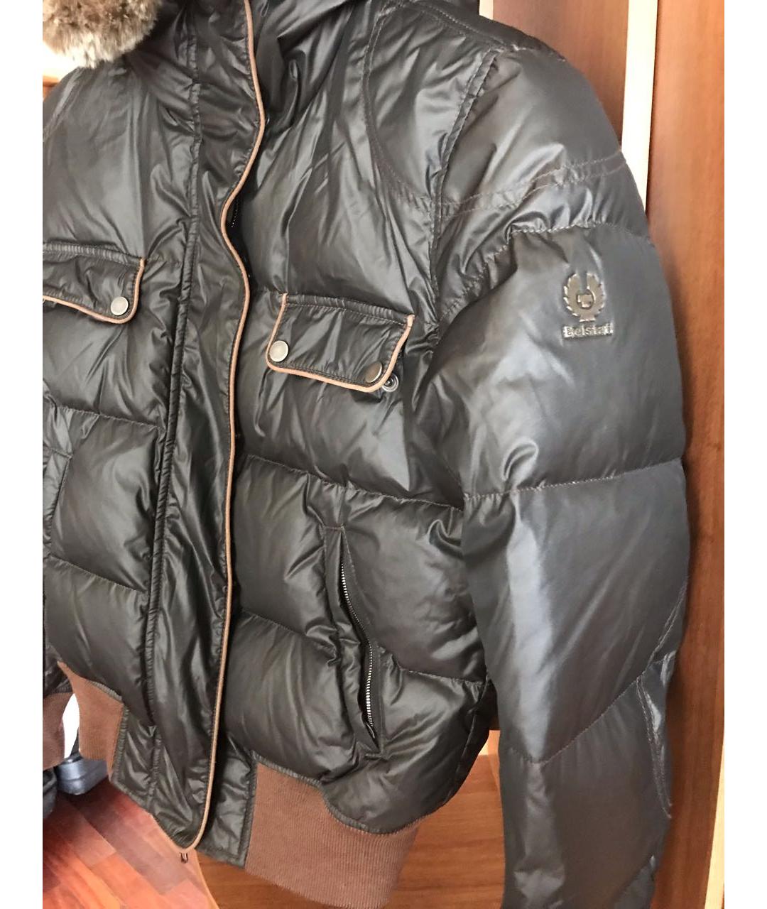 BELSTAFF Коричневый пуховик, фото 2