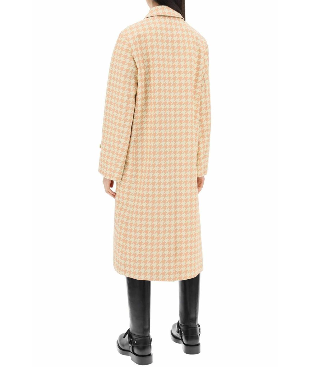 BURBERRY Розовое полиэстеровое пальто, фото 8