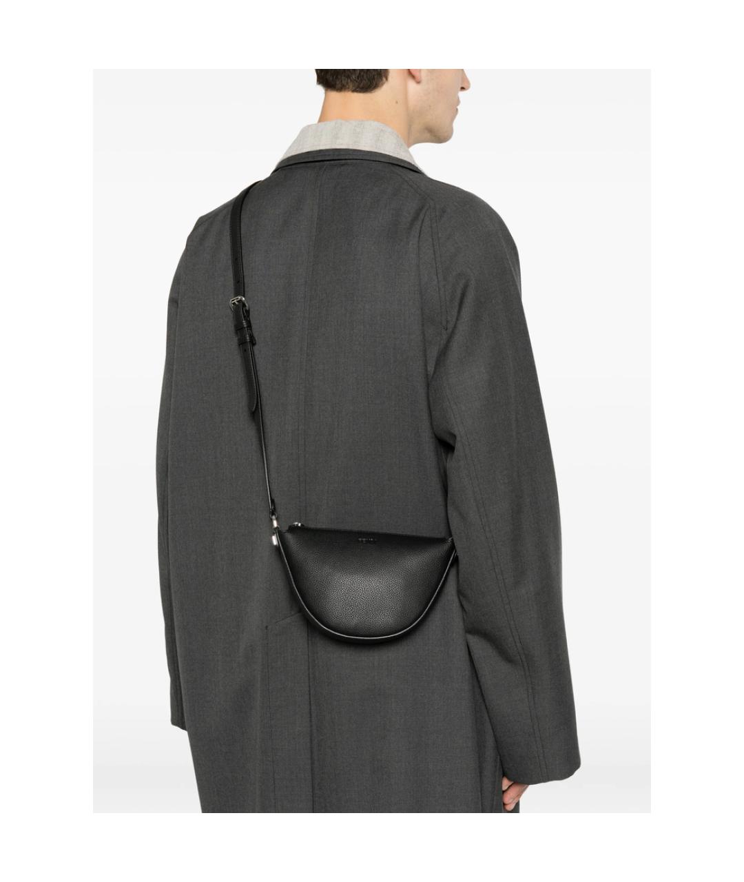 FENDI Черная кожаная сумка на плечо, фото 3