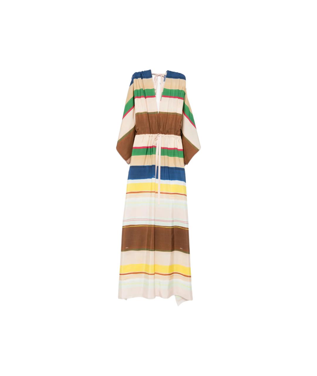 FENDI Мульти шелковый комбинезон, фото 6