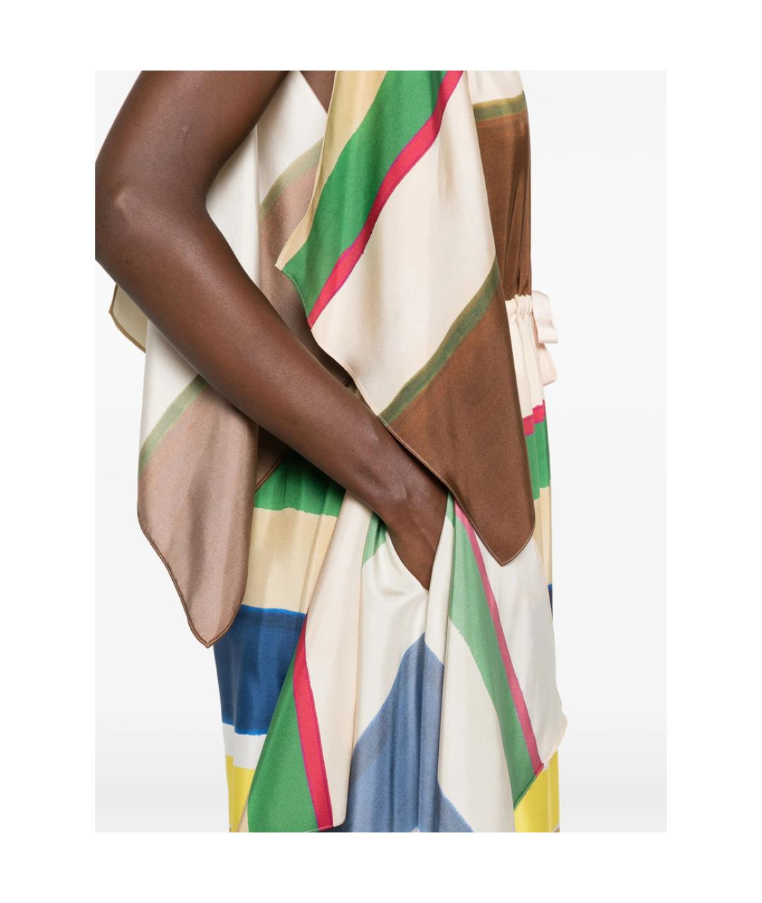 FENDI Мульти шелковый комбинезон, фото 3