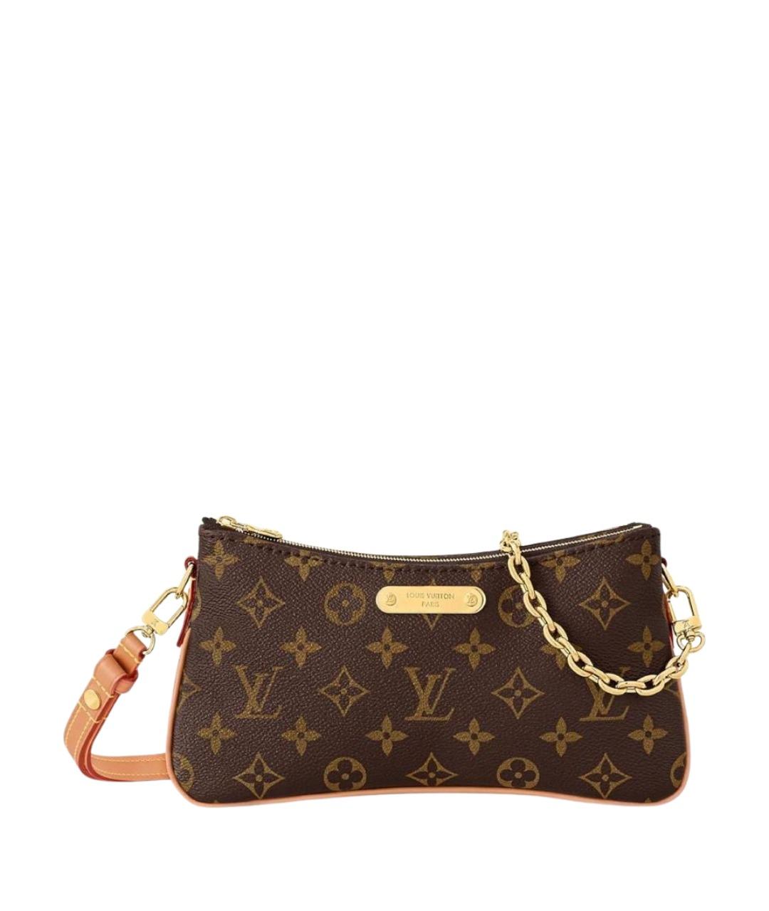 LOUIS VUITTON Коричневая сумка через плечо из канвы, фото 1