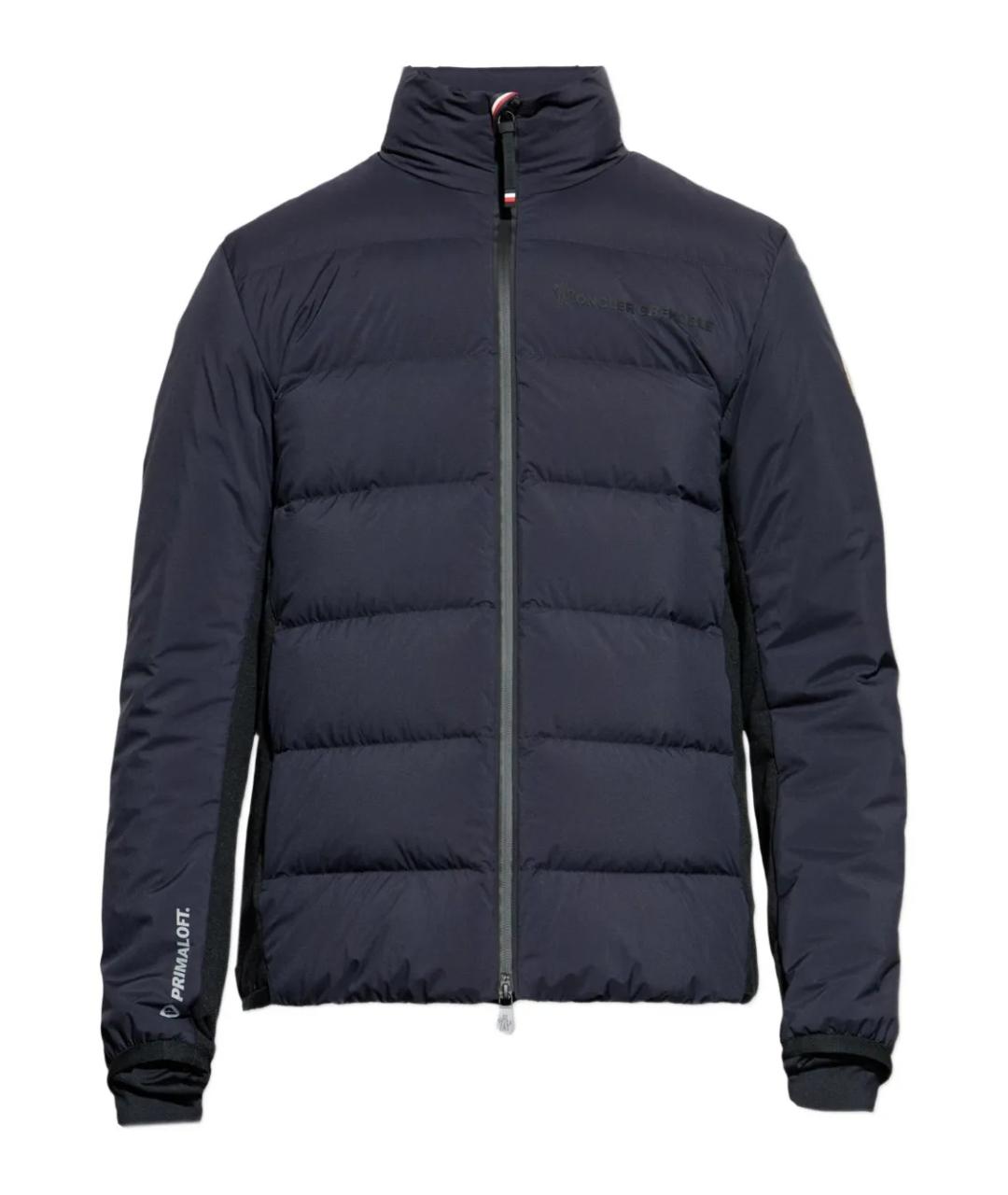 MONCLER Синяя полиамидовая куртка, фото 1