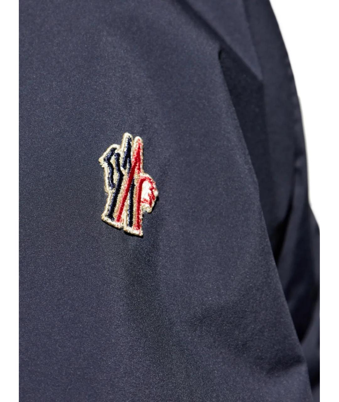 MONCLER Синяя полиамидовая куртка, фото 5