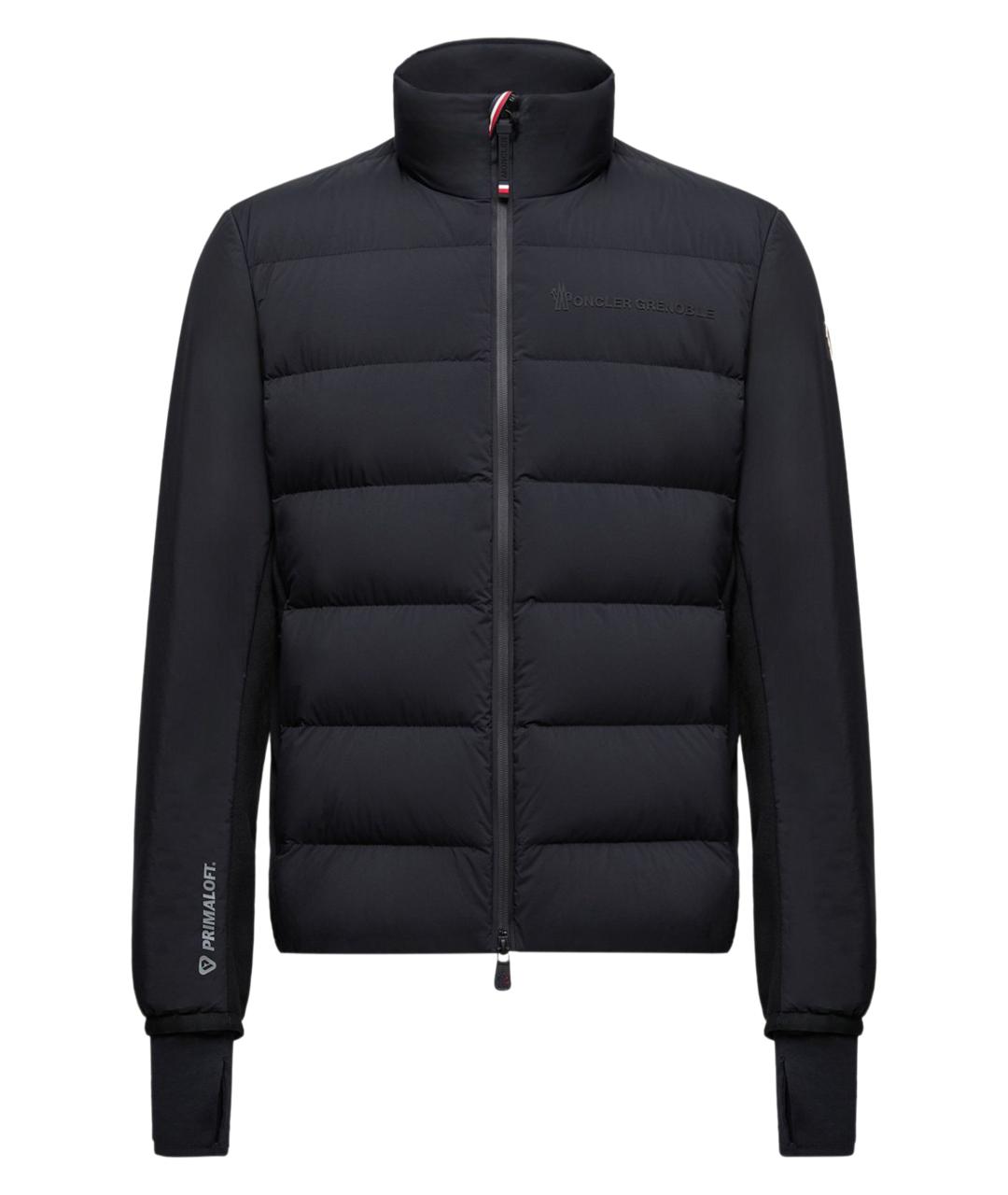 MONCLER Черная полиамидовая куртка, фото 1