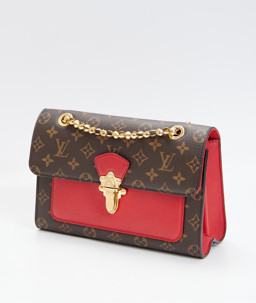 LOUIS VUITTON Коричневая сумка через плечо из канвы, фото 2