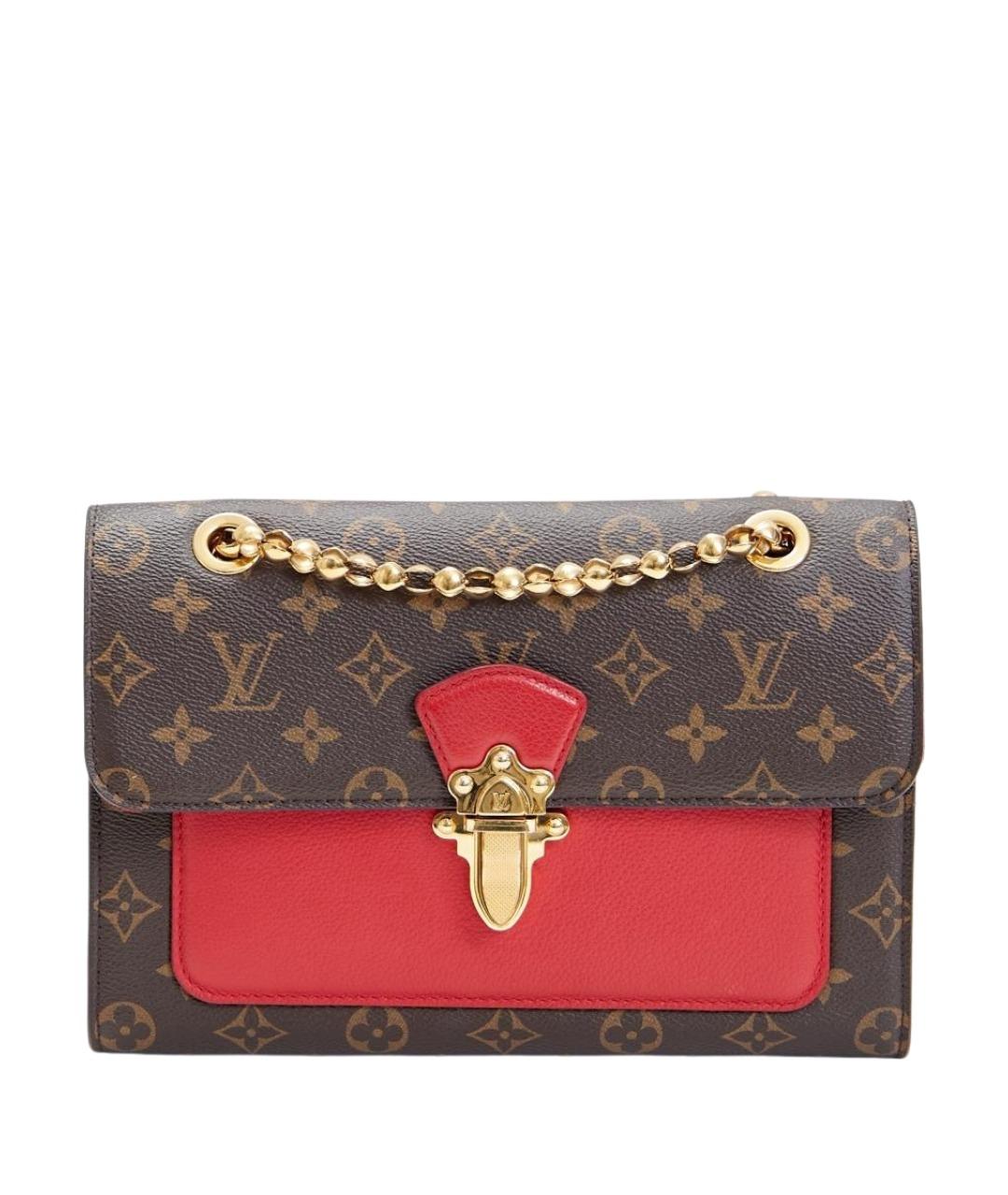LOUIS VUITTON Коричневая сумка через плечо из канвы, фото 1