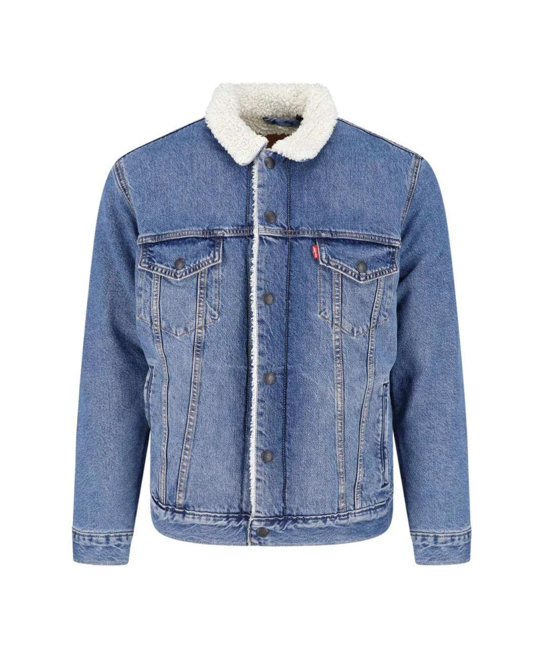 LEVI'S Синяя куртка, фото 5