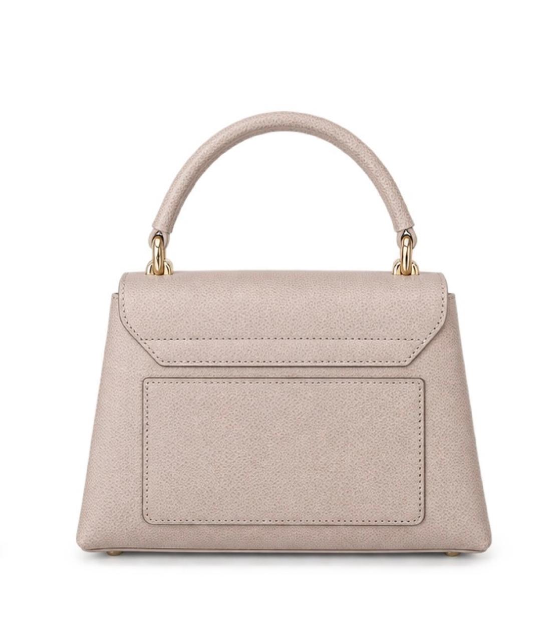 FURLA Розовая кожаная сумка через плечо, фото 2