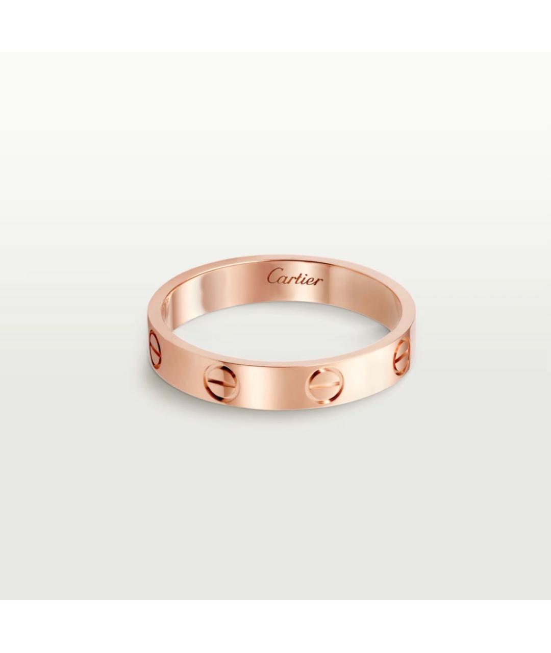 CARTIER Золотое кольцо из розового золота, фото 8