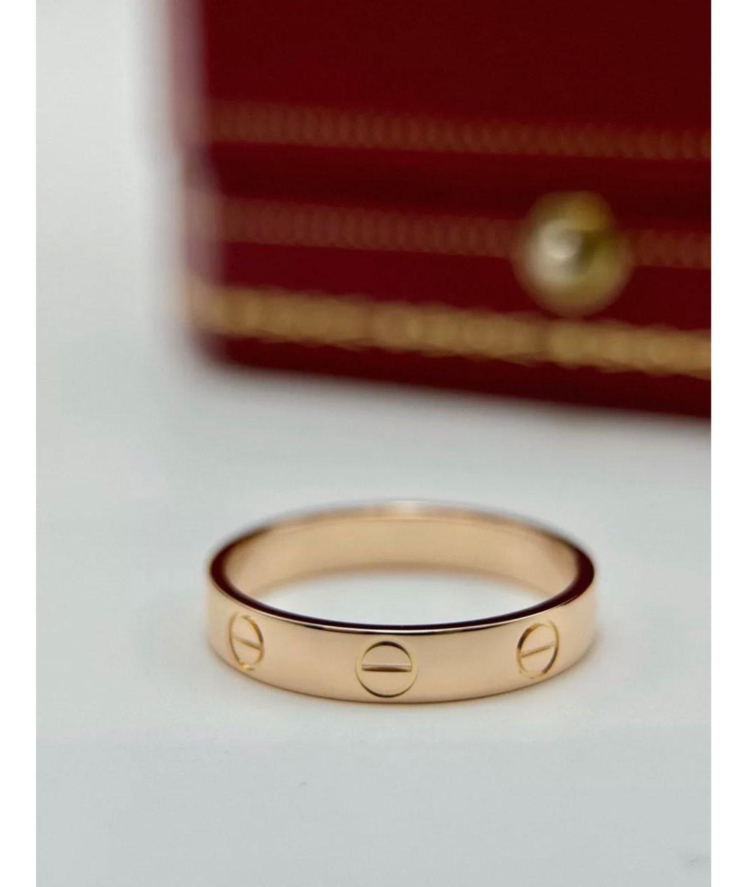 CARTIER Золотое кольцо из розового золота, фото 2