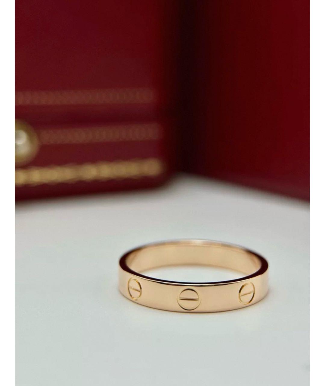 CARTIER Золотое кольцо из розового золота, фото 3