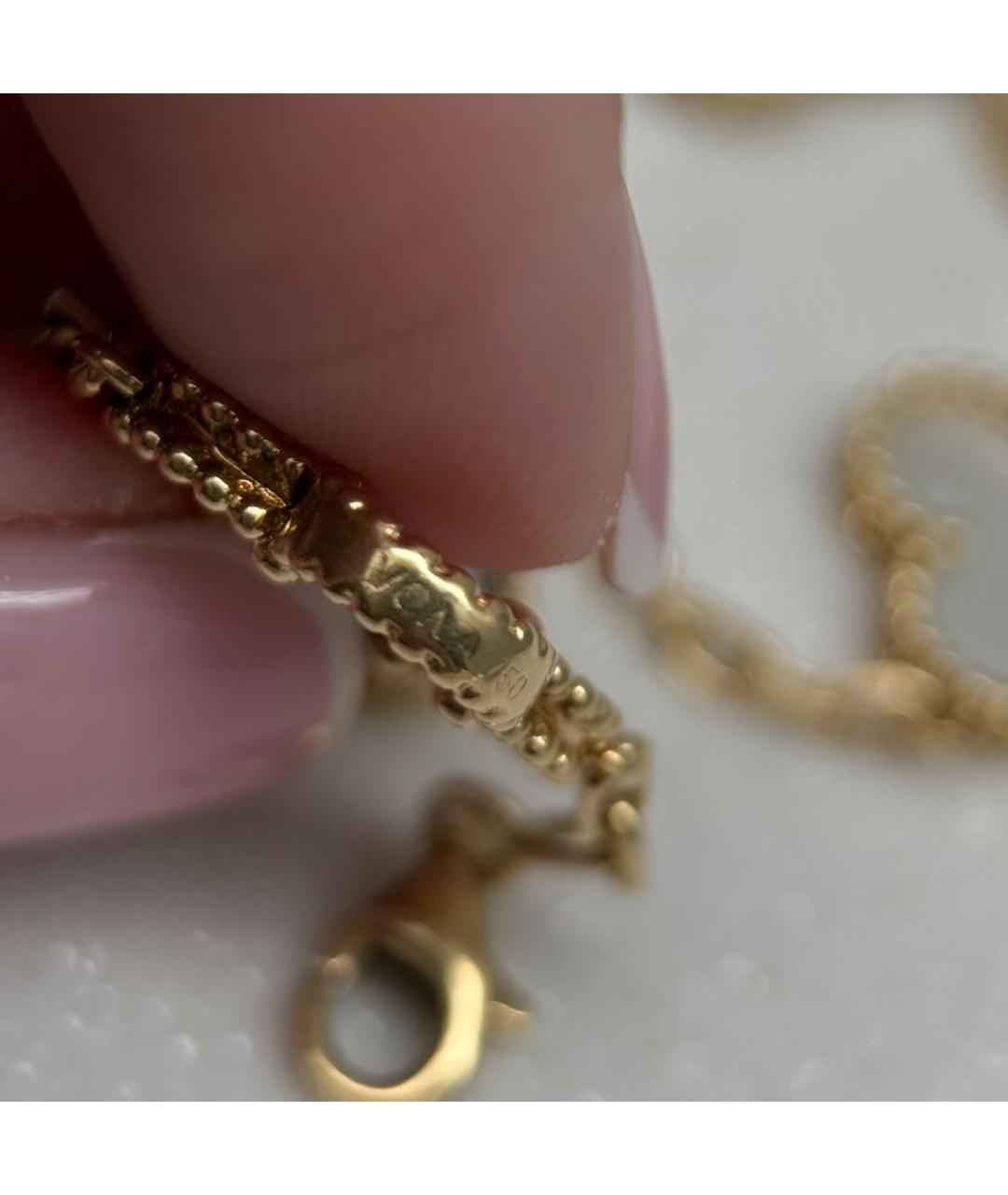 VAN CLEEF & ARPELS Золотой браслет из желтого золота, фото 6