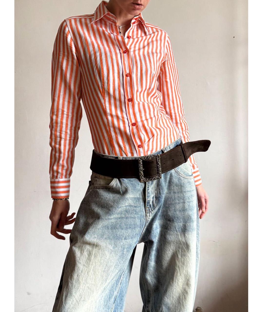 ETRO Оранжевая рубашка, фото 3