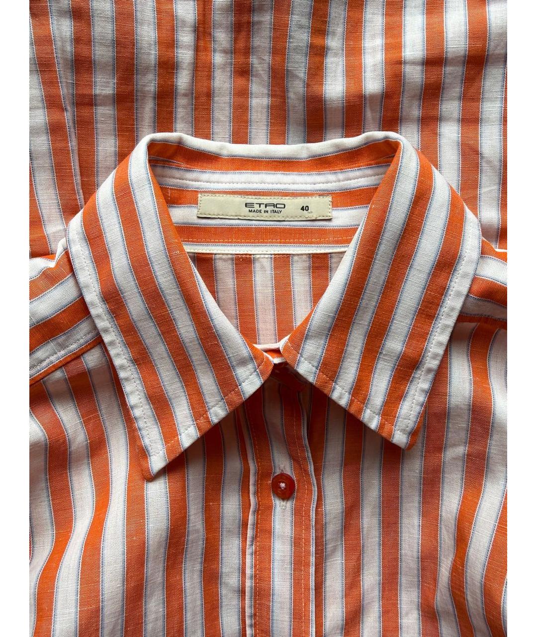 ETRO Оранжевая рубашка, фото 2