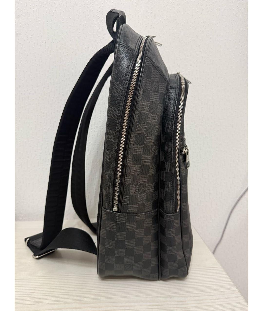 LOUIS VUITTON Серый рюкзак из канвы, фото 2
