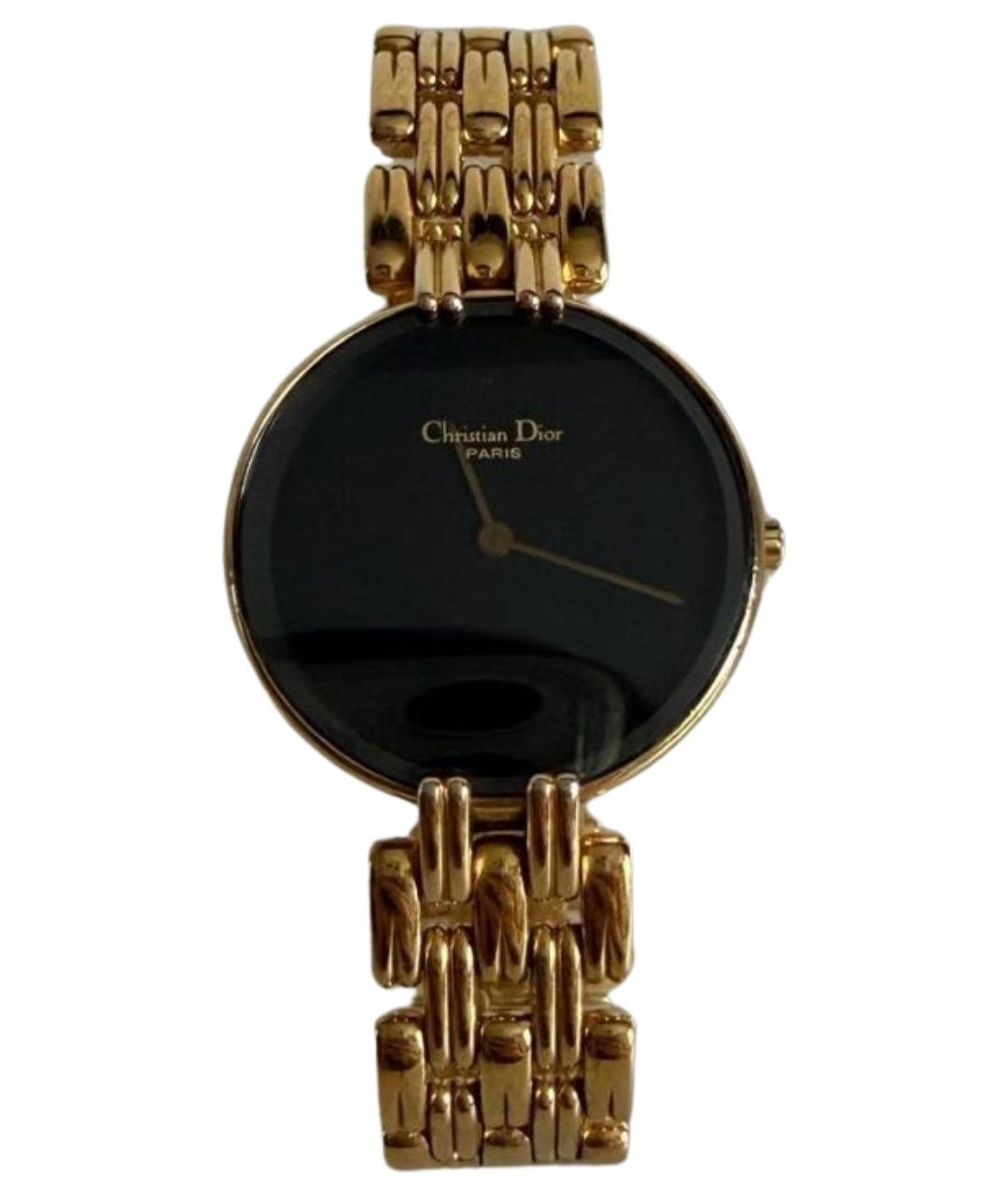 CHRISTIAN DIOR Золотые часы, фото 1