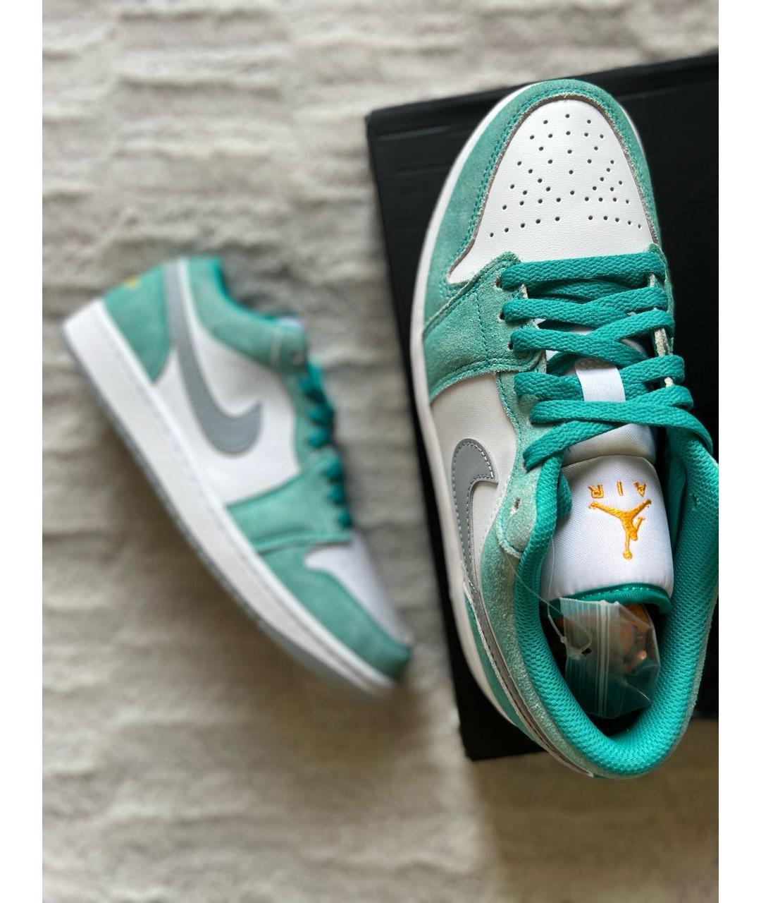 Air jordan 1 low turbo green best sale