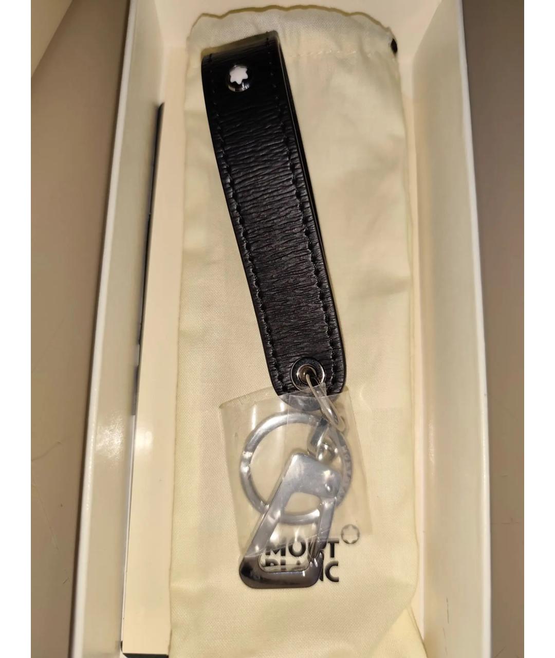 MONTBLANC Черный брелок, фото 4