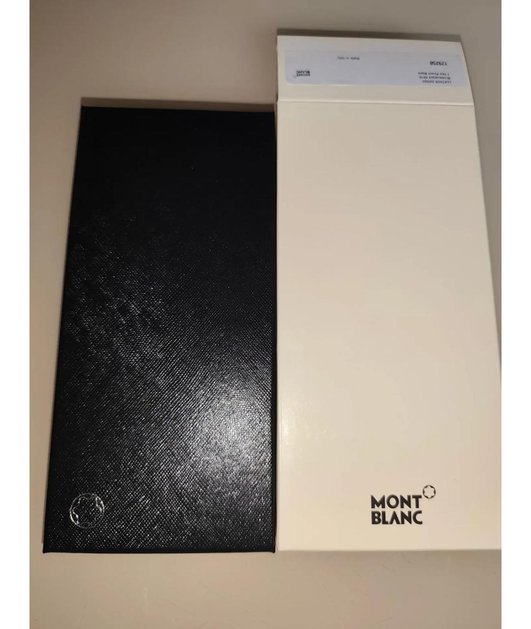 MONTBLANC Черный брелок, фото 3