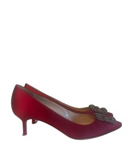 MANOLO BLAHNIK Лодочки на низком каблуке