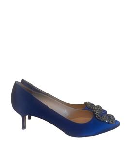 MANOLO BLAHNIK Лодочки на низком каблуке