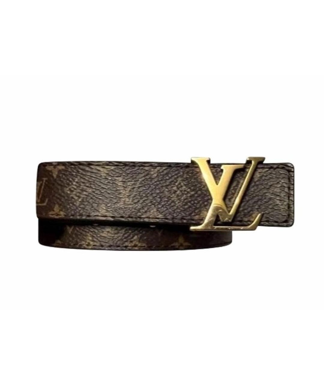 LOUIS VUITTON Коричневый ремень, фото 2