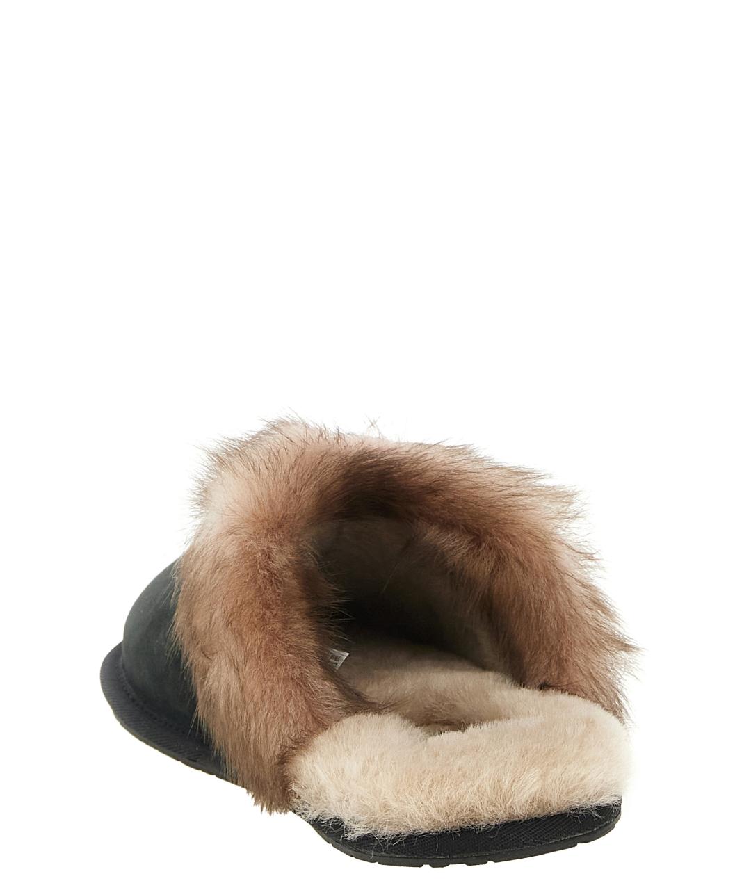 UGG Черные замшевые сабо, фото 3