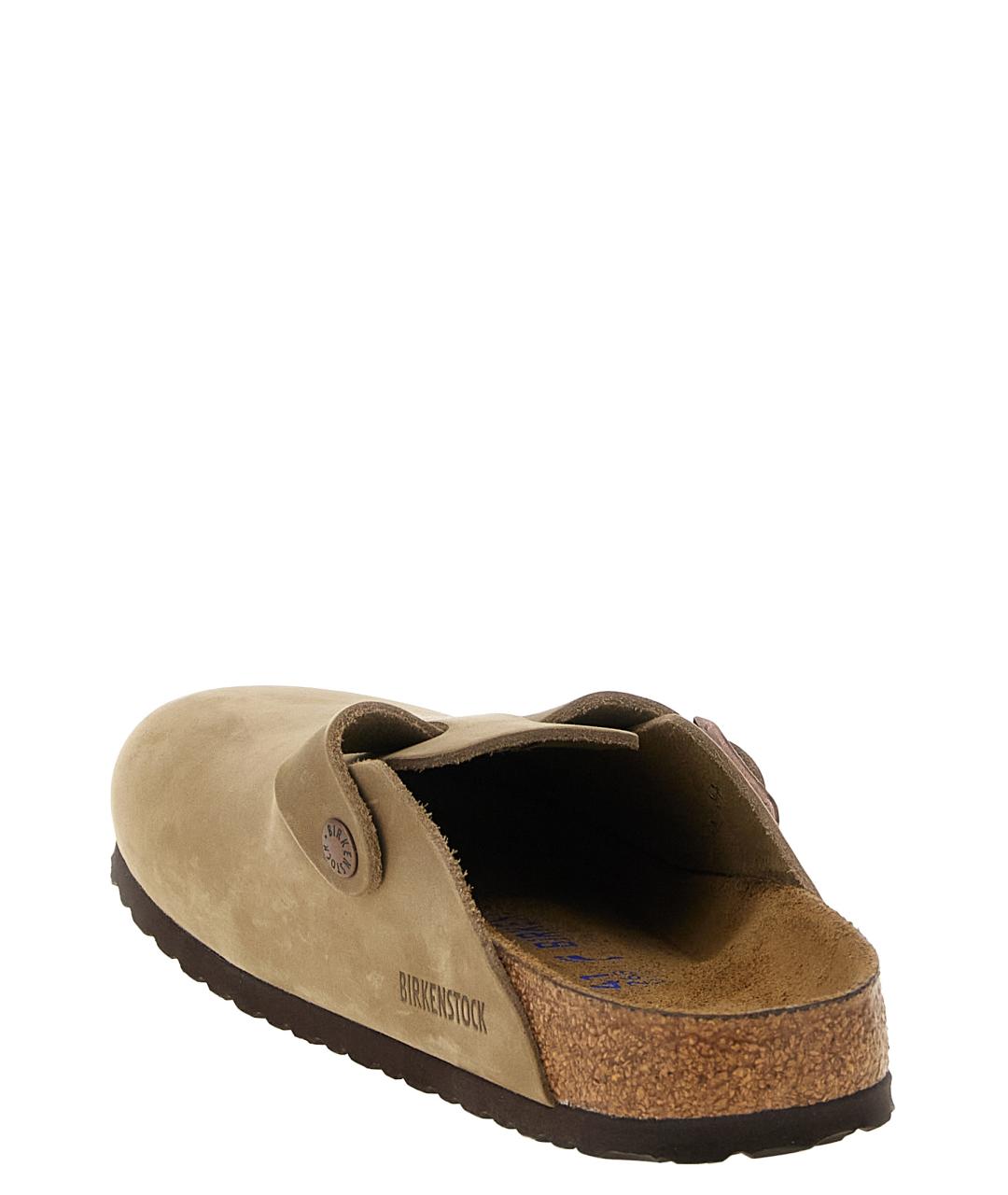 BIRKENSTOCK Бежевые замшевые сандалии, фото 3