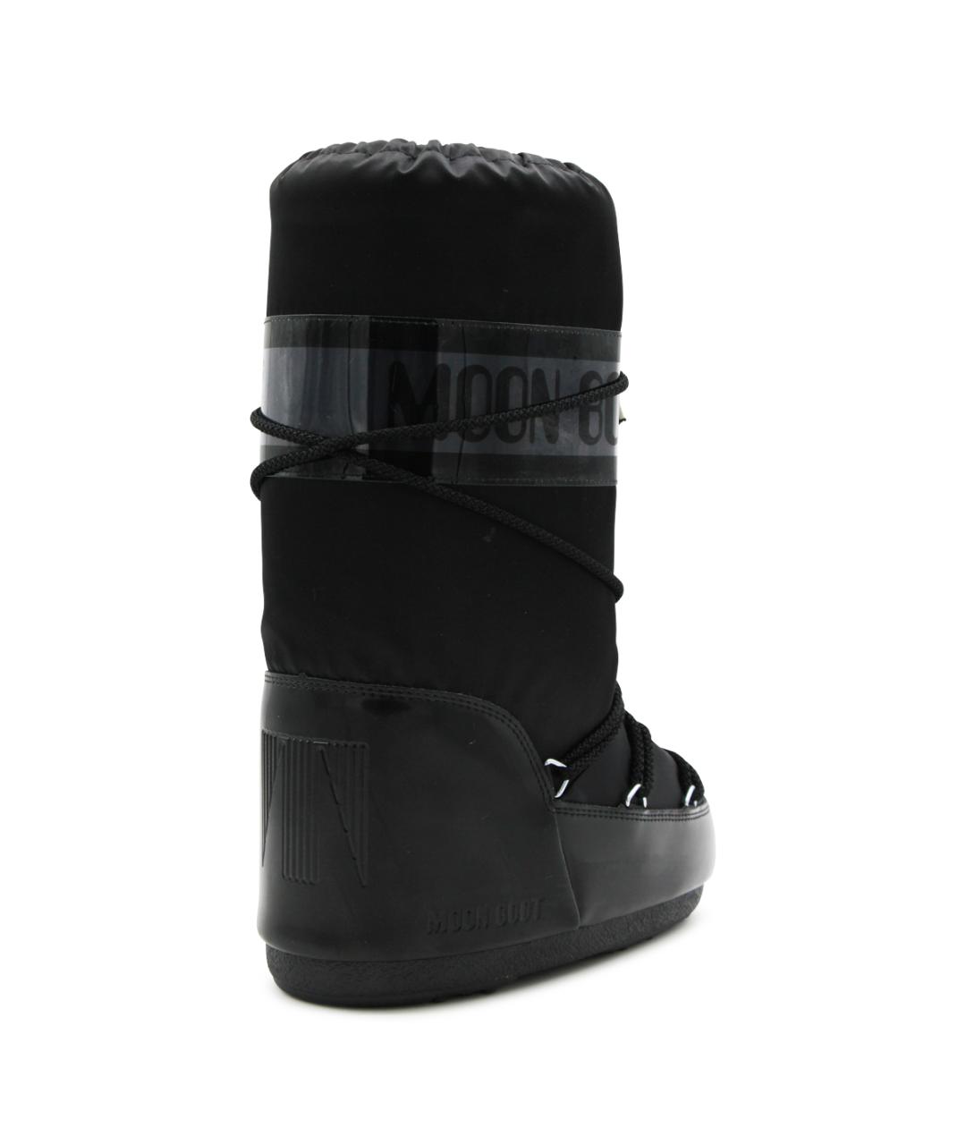MOON BOOT Черные текстильные ботинки, фото 2