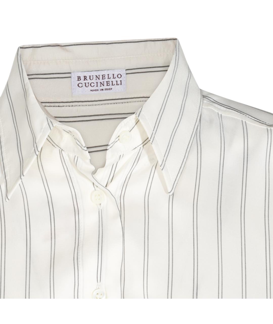BRUNELLO CUCINELLI Мульти шелковая рубашка, фото 3